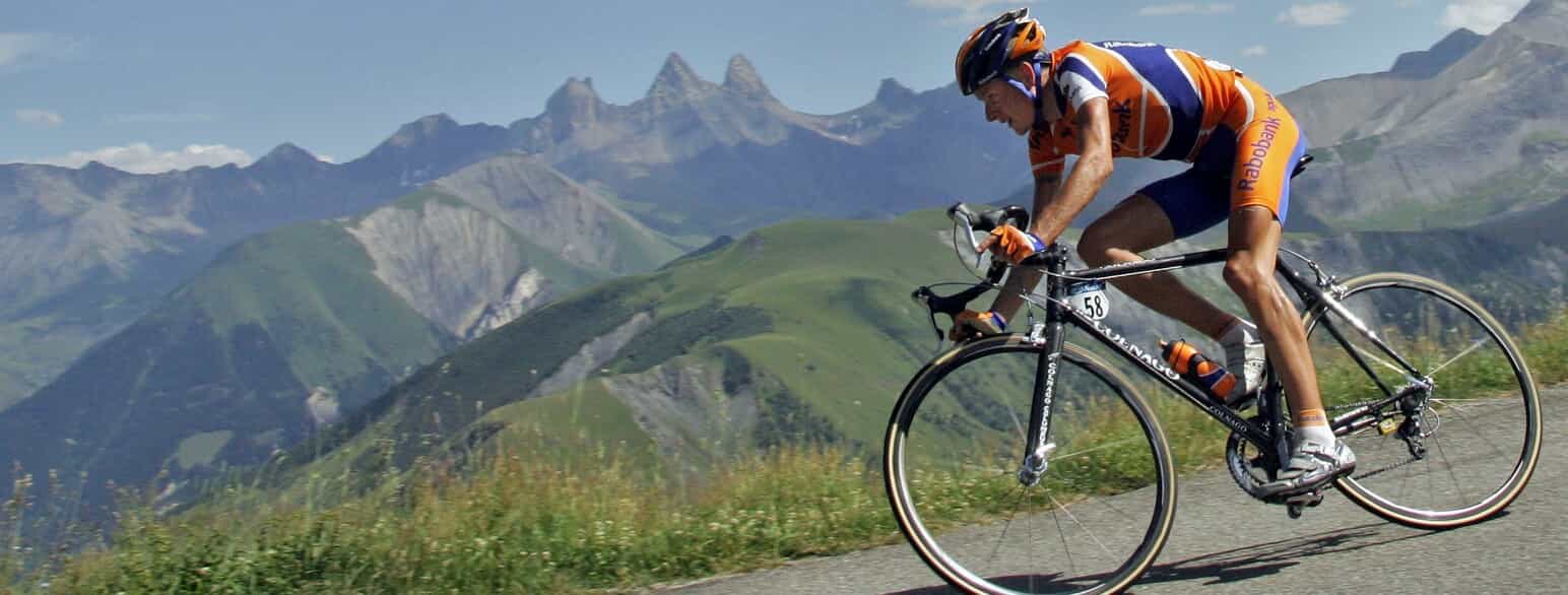 Michael Rasmussen under 16. etape af Tour de France i 2006