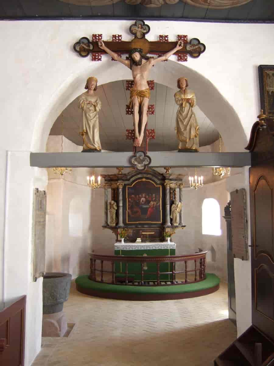Alteret i Ubjerg Kirke