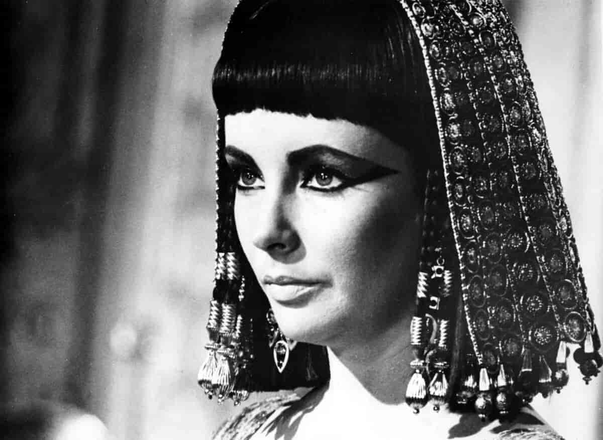 Elisabeth Taylor som Kleopatra.