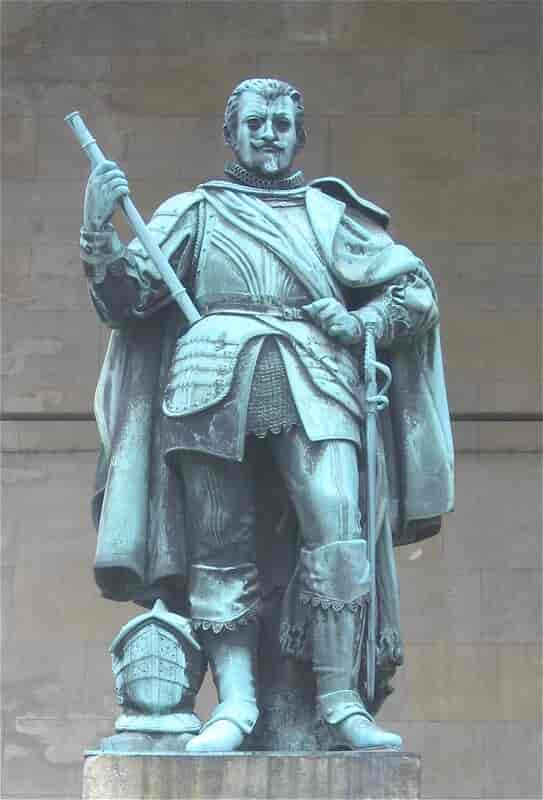 Statue af Johann Tserclaes Tilly