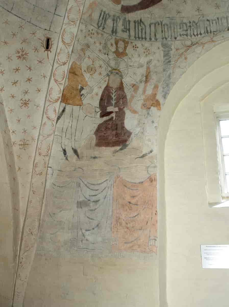 Kalkmalerier i Gørlev Kirke