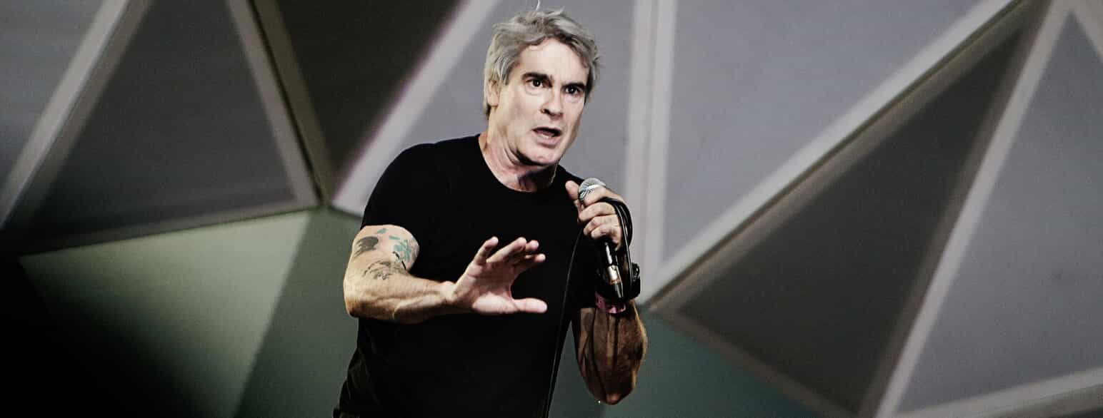 Henry Rollins fremfører Spoken Words på Roskilde Festival den 7. juli 2013