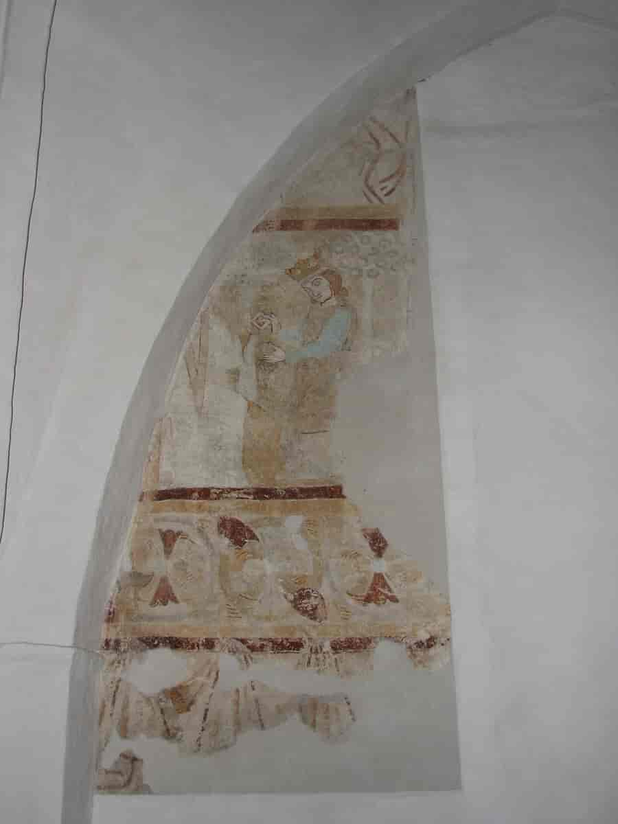 Kalkmalerier i Tømmerup Kirke