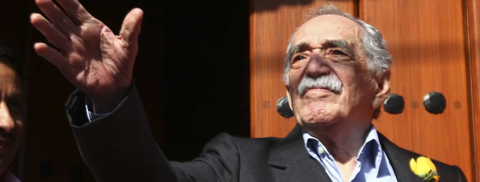 Gabriel García Márquez fotograferet på sin 87-års fødselsdag i 2014.