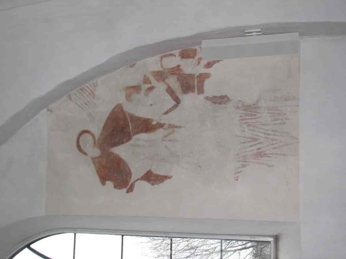 Kalkmalerier i Særslev Kirke