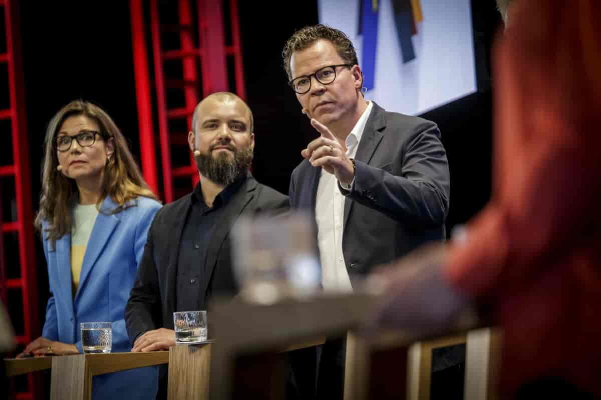 Rasmus Helveg Petersen i debat forud for europaparlamentsvalget 2019.