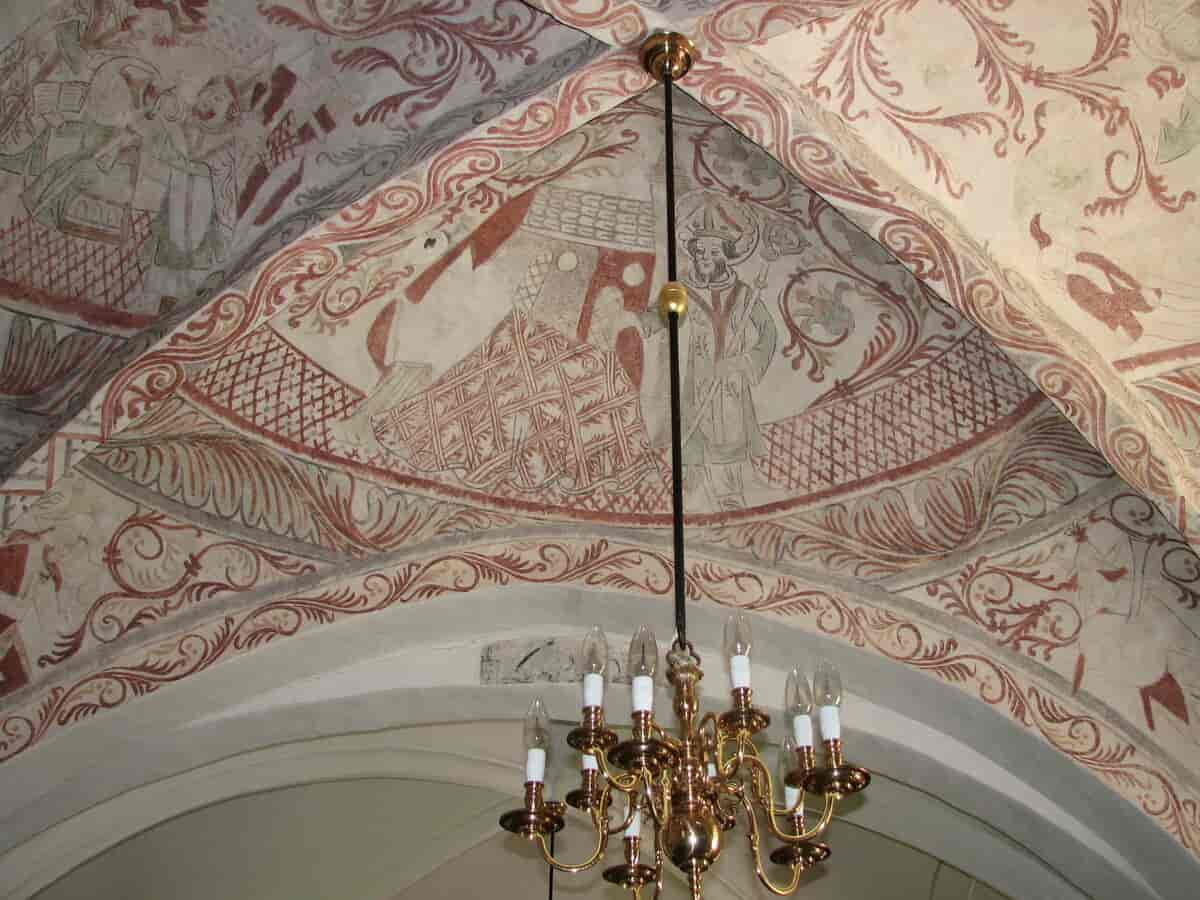 Kalkmaleri i Nørre Herlev Kirke
