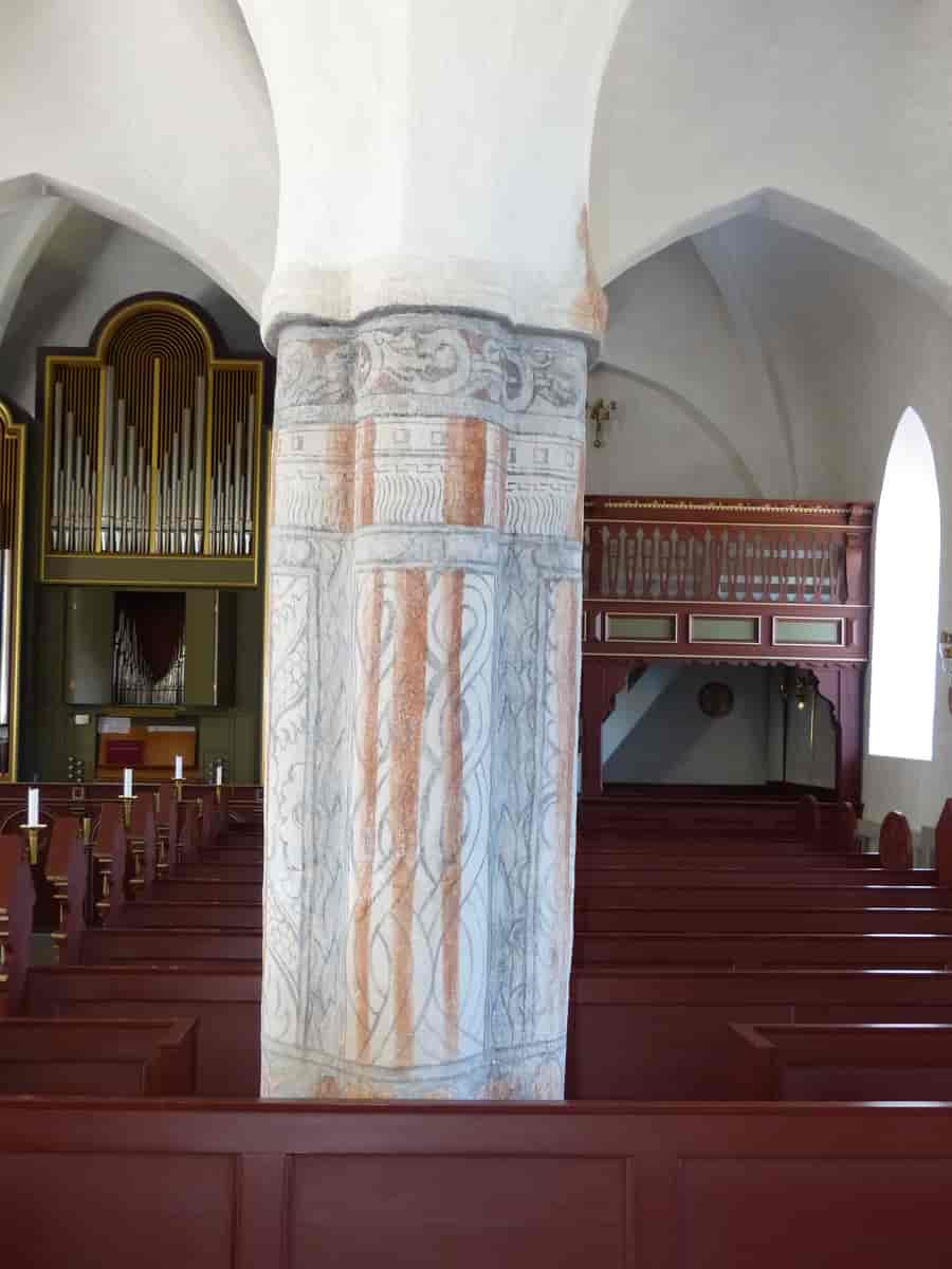 Kalkmalerier i Kirke Helsinge Kirke
