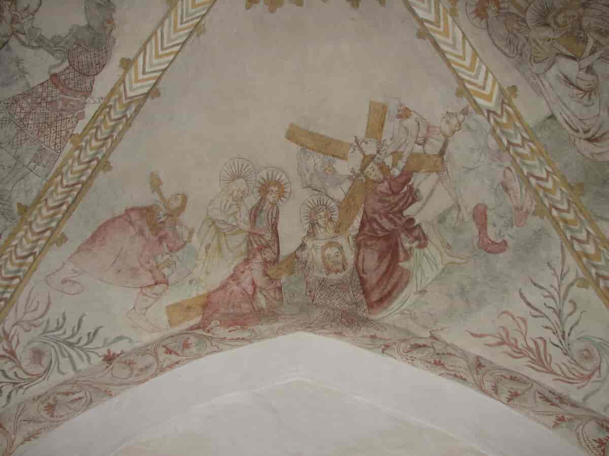 Kalkmalerier i Viskinge Kirke