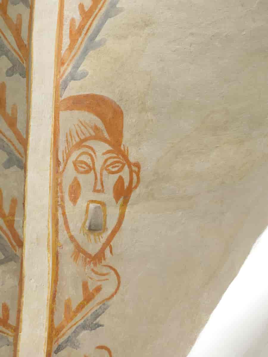 Kalkmalerier i Oksbøl Kirke