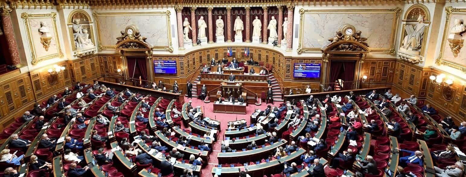 Senatet i Frankrig fotograferet i 2020.