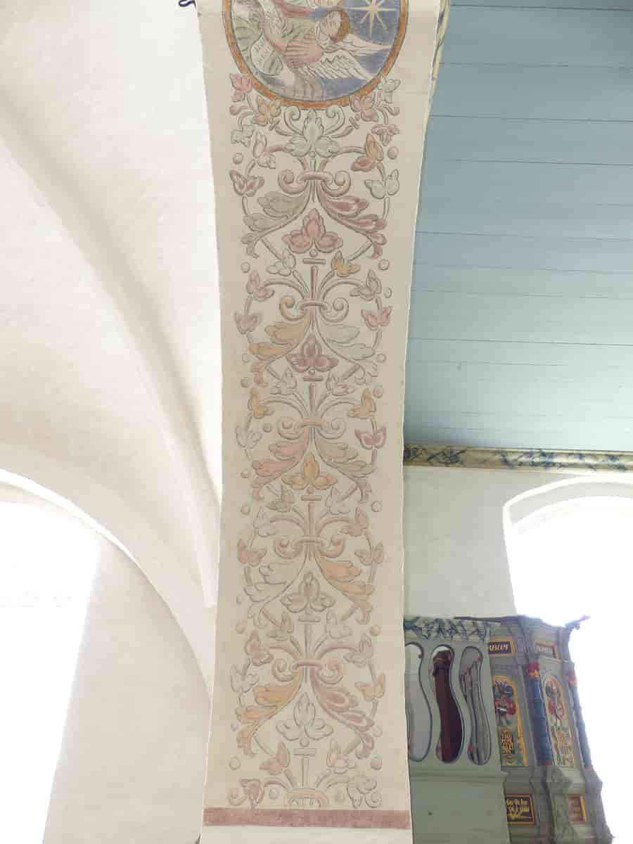 Kalkmalerier i Hørup Kirke