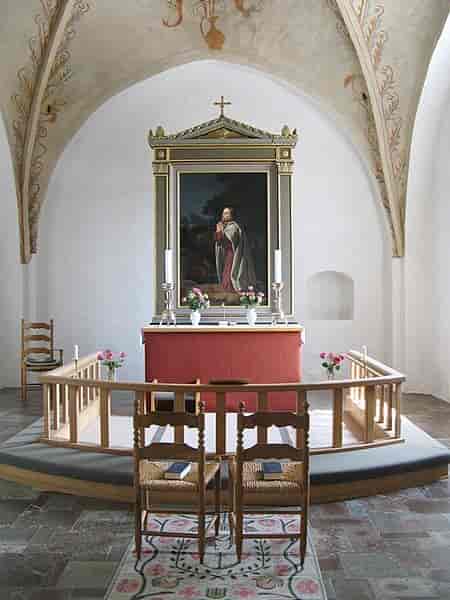 Havnbjerg Kirkes alterrum