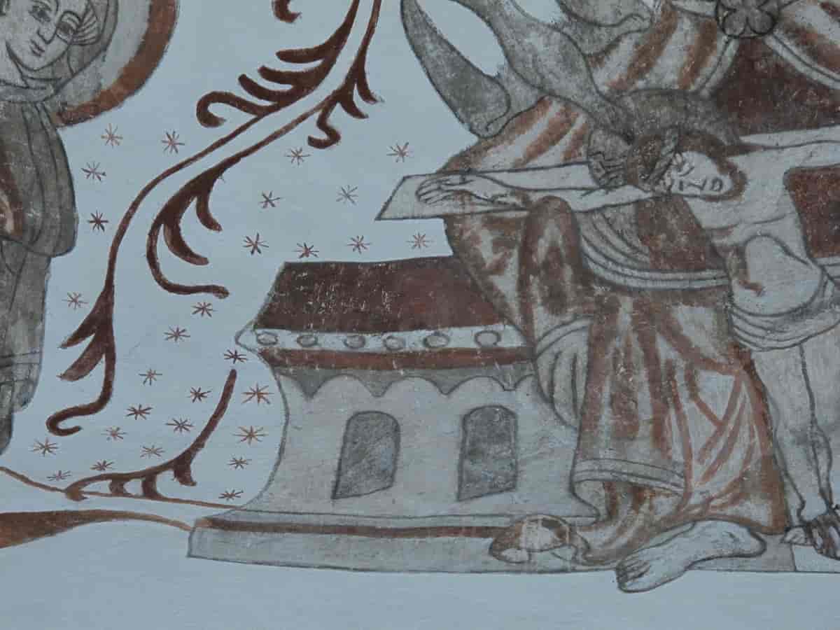 Kalkmalerier i Herlev Kirke