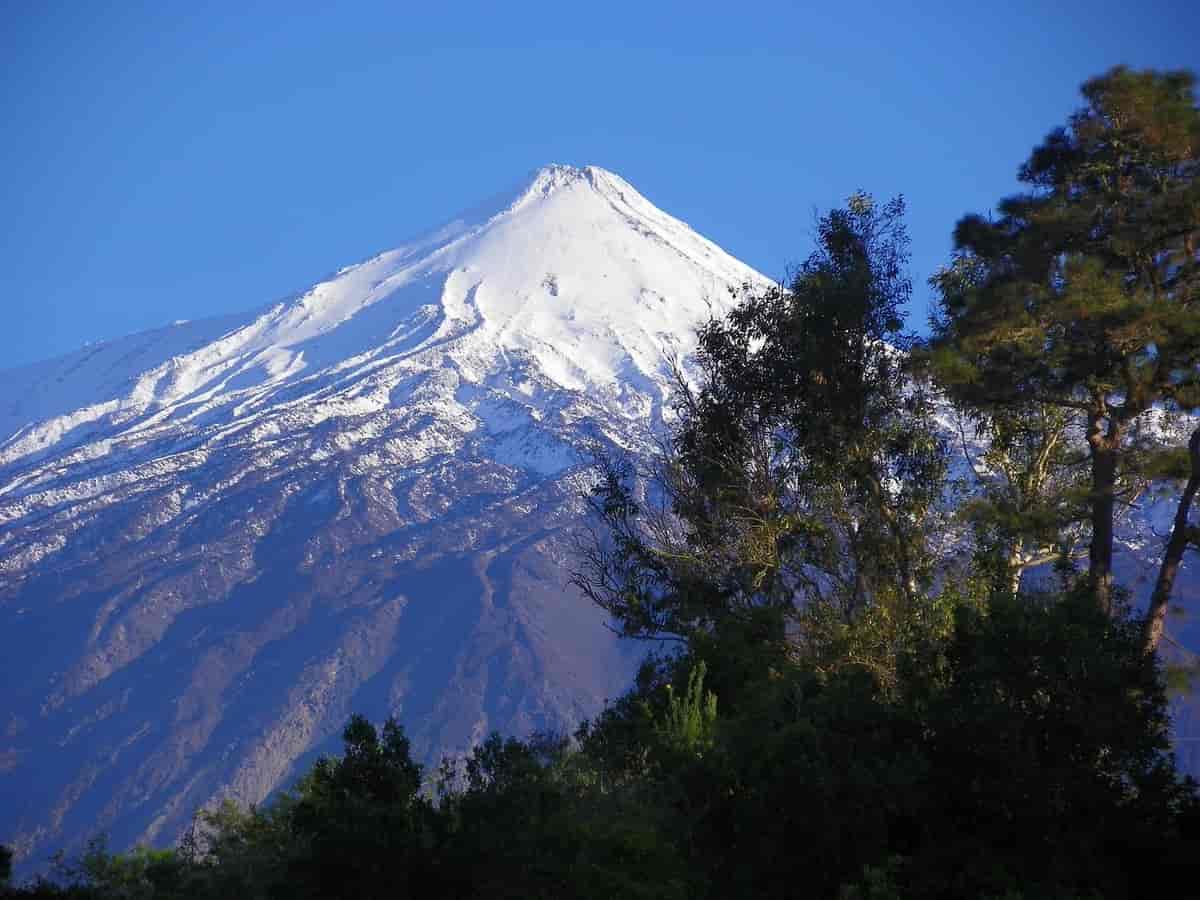 Pico de Teide vinter