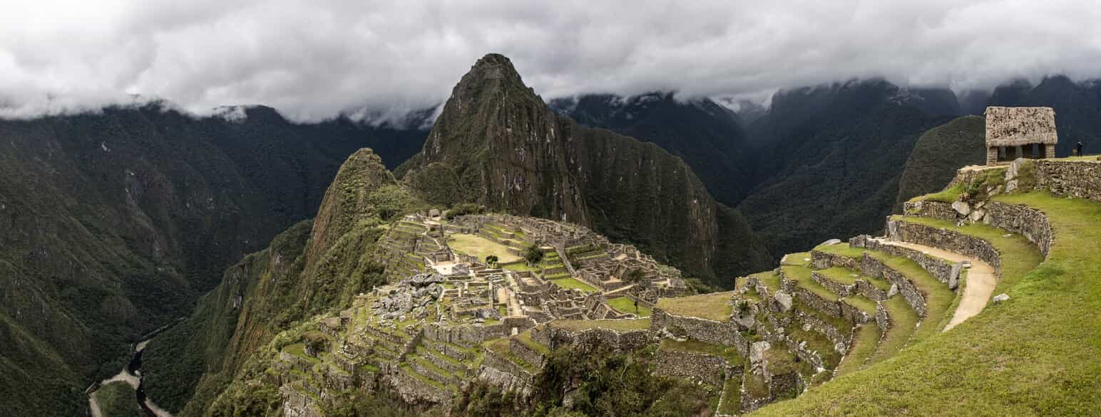 Udsigt over Machu Picchu