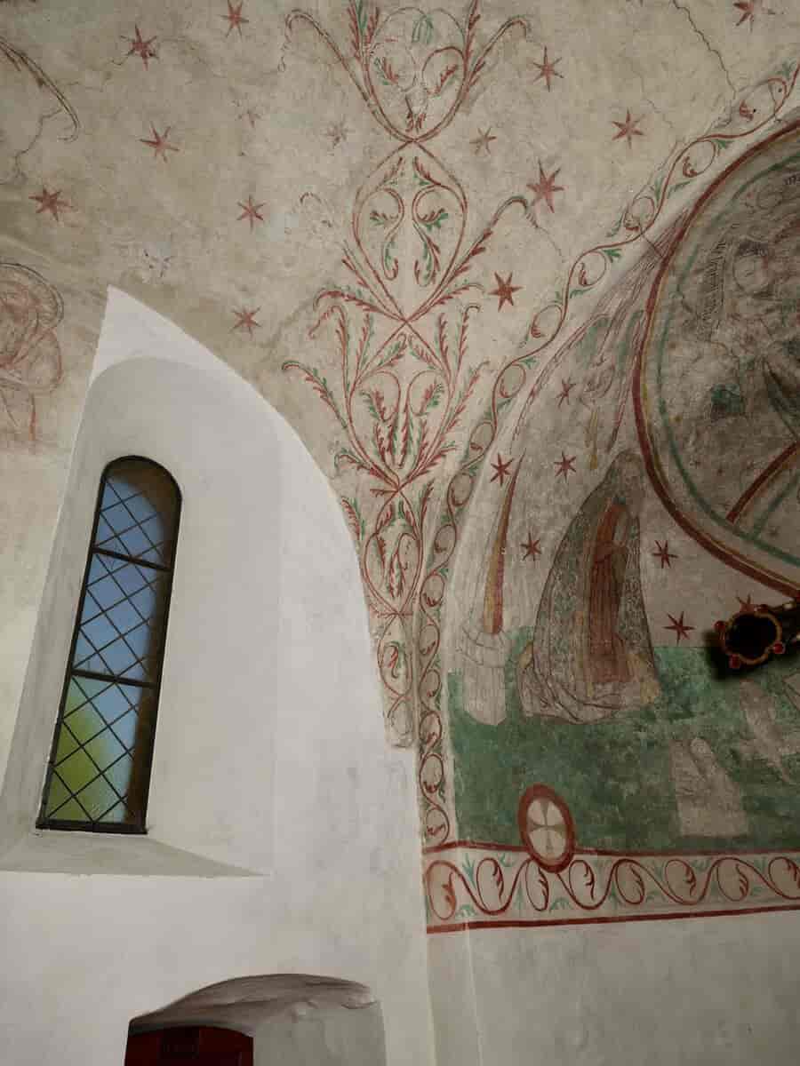 Kalkmaleri i Nørre Jernløse Kirke