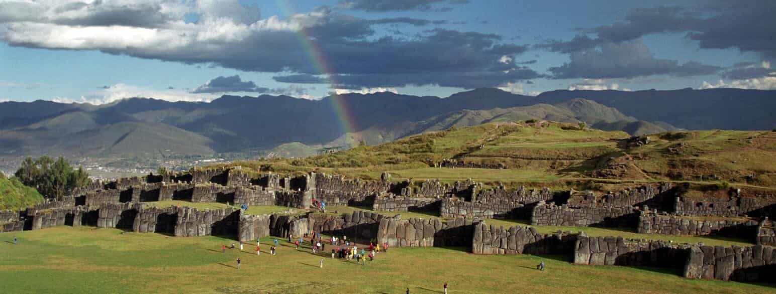 Sacsahuaman var et anlæg nord for Cuzco, som var inkarigets politiske og religiøse hovedstad