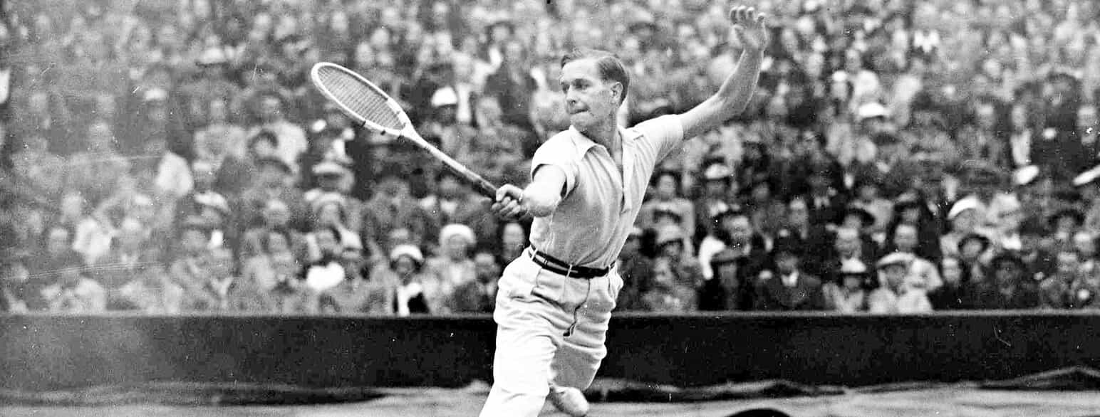 Gottfried von Cramm ved Wimbledon i 1937