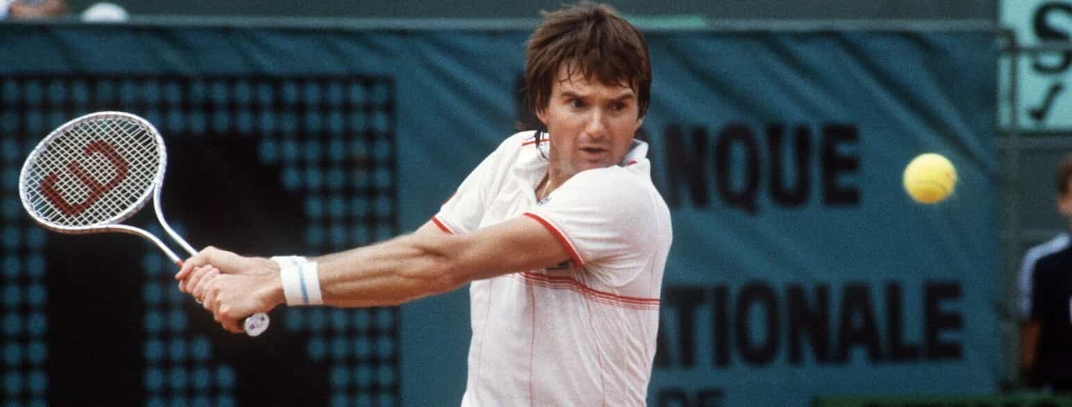 Jimmy Connors ved French Open i 1984