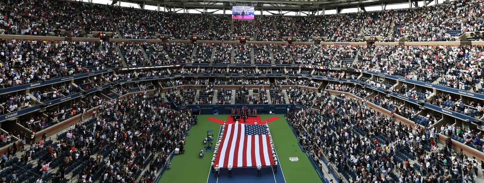 Åbningen af US Open i 2017