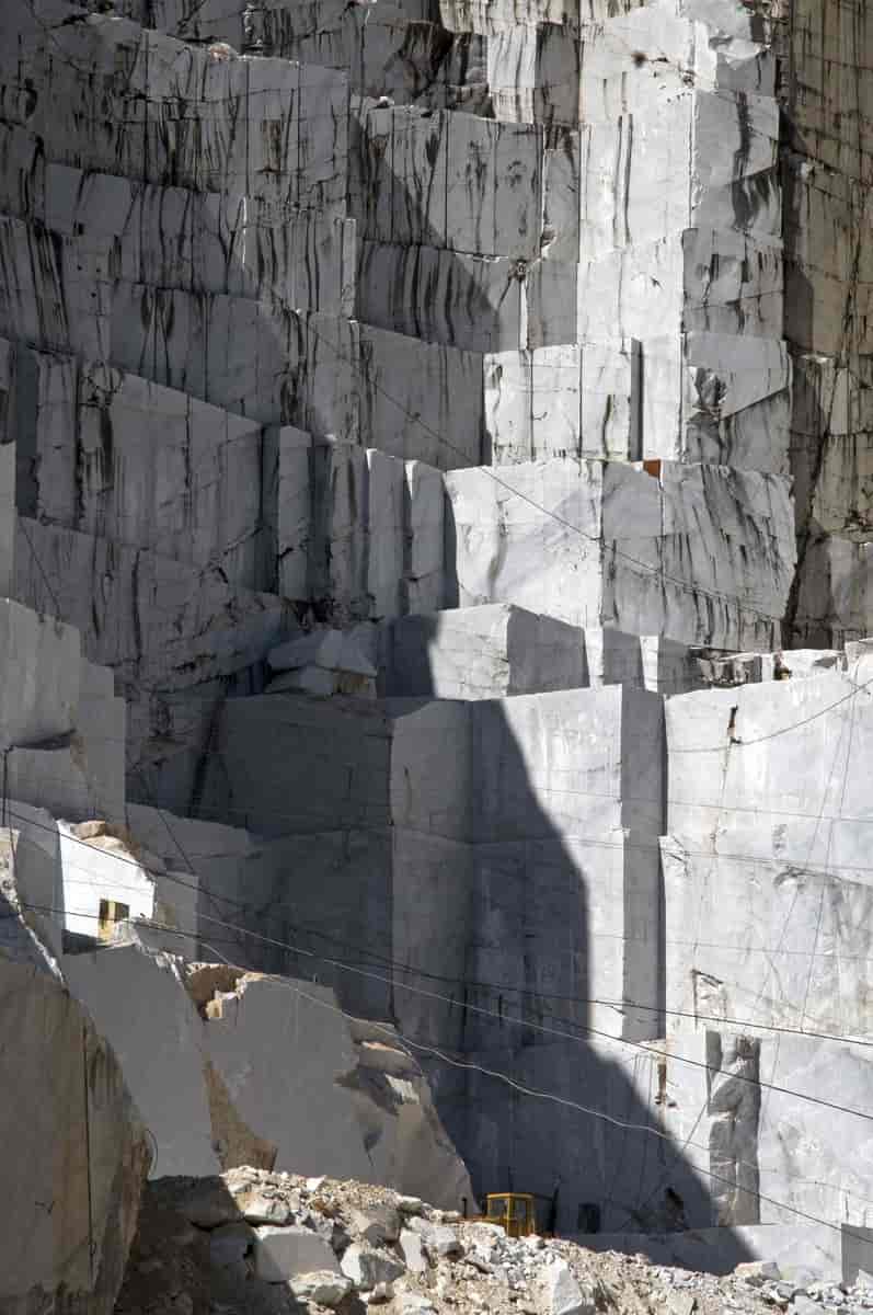 Marmorbrud i Carrara.