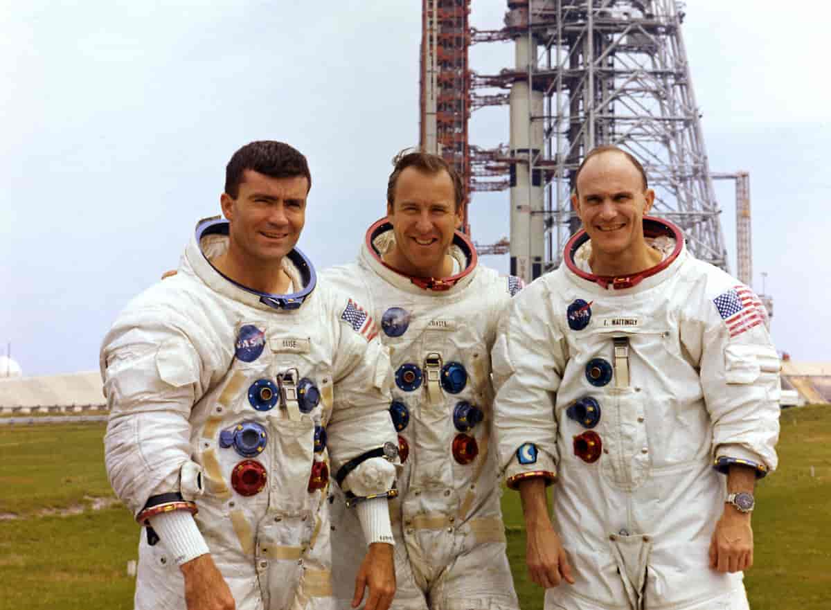 Apollo 13, de tre astronauter