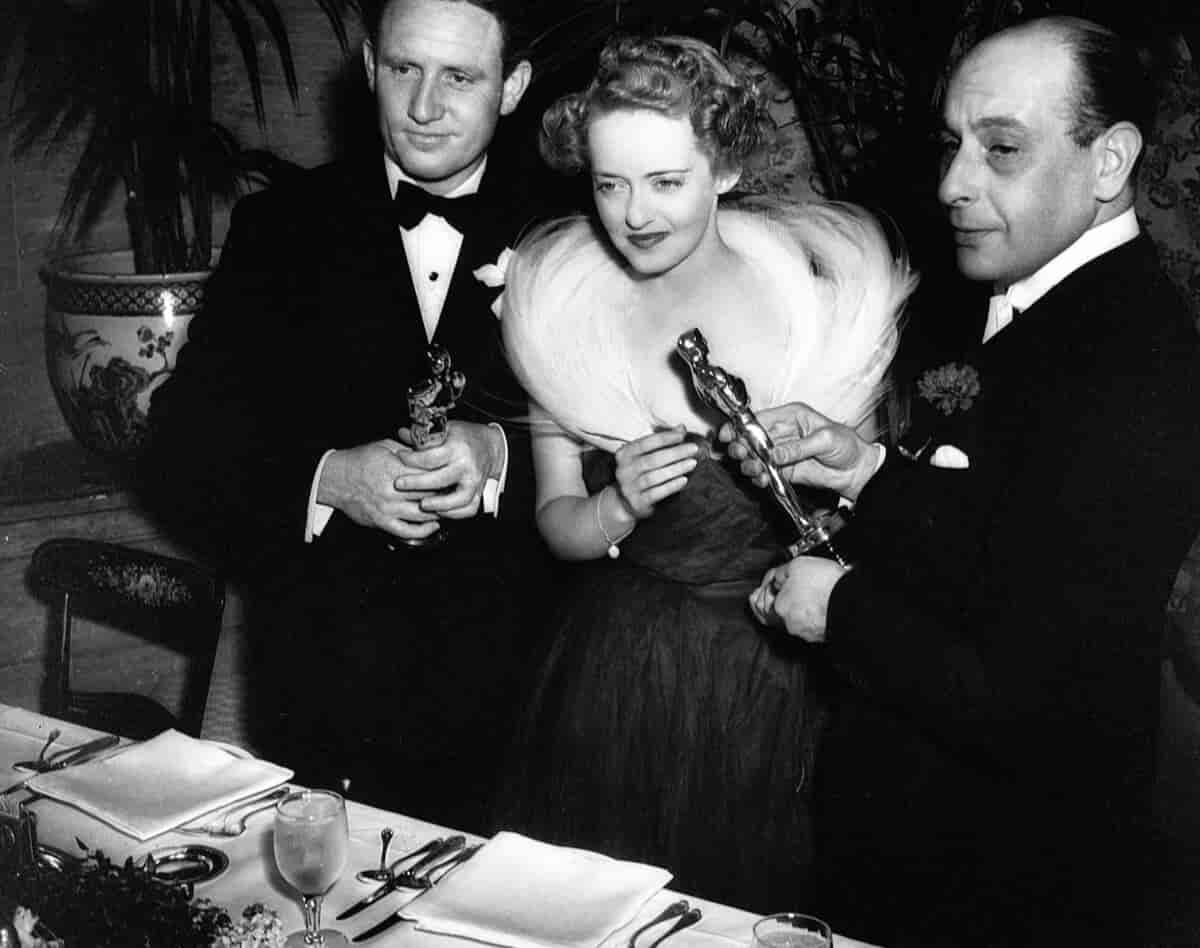 Spencer Tracy, Bette Davis og Cedric Hardwick