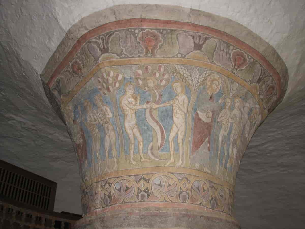 Kalkmalerier i Nylars Kirke
