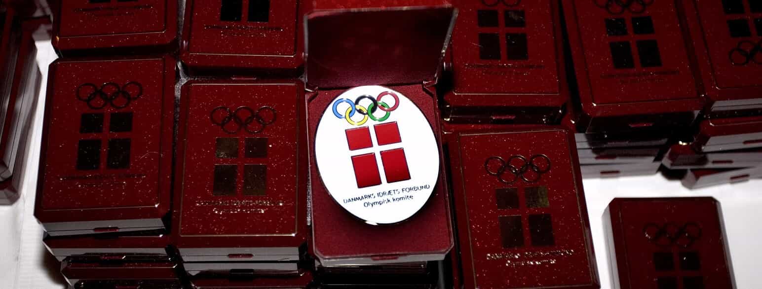 Erindringsmedalje udgivet i anledning af Danmarks Olympiske Komités 100-årsjubilæum i 2005