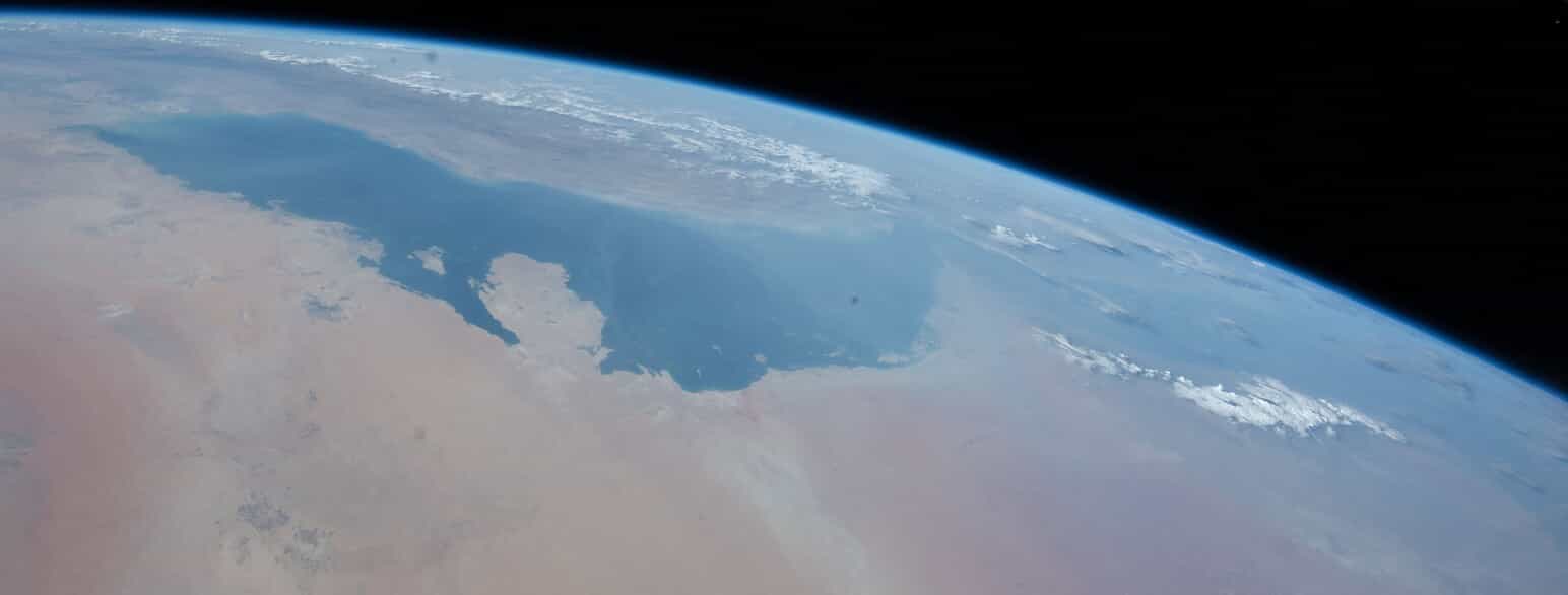 Jorden fotograferet fra Den Internationale Rumstation den 19. juli 2023