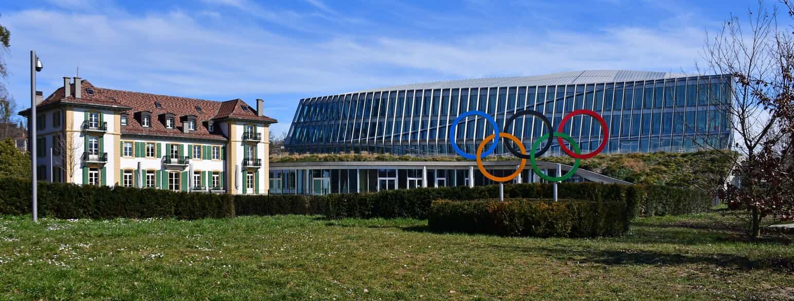 IOC's hovedkvarter i Lausanne i Schweiz