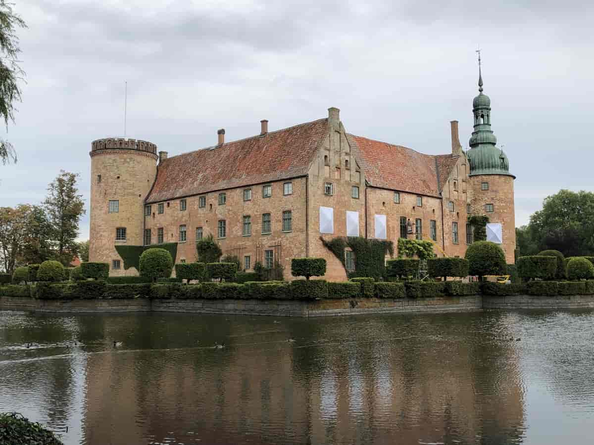 Vittskövle Slot set fra sydvest