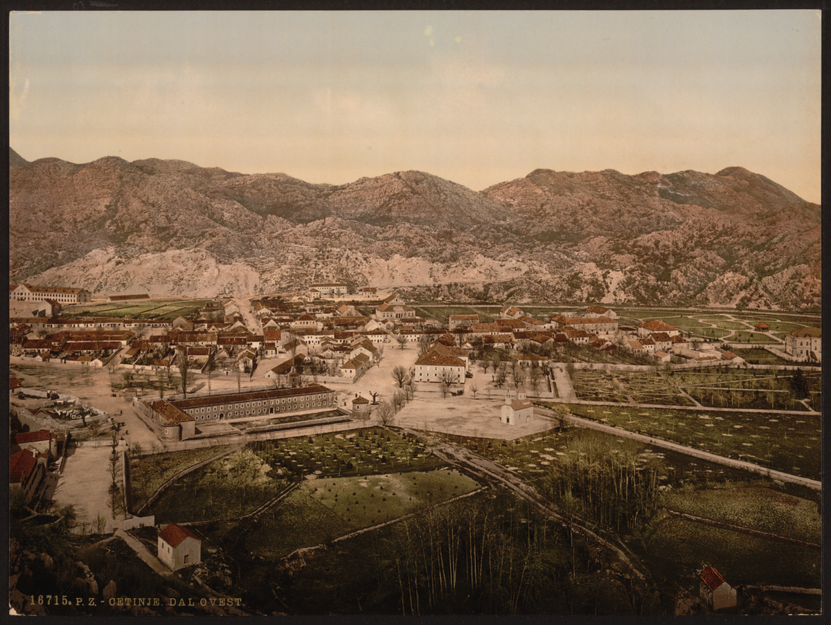 Cetinje i 1890erne