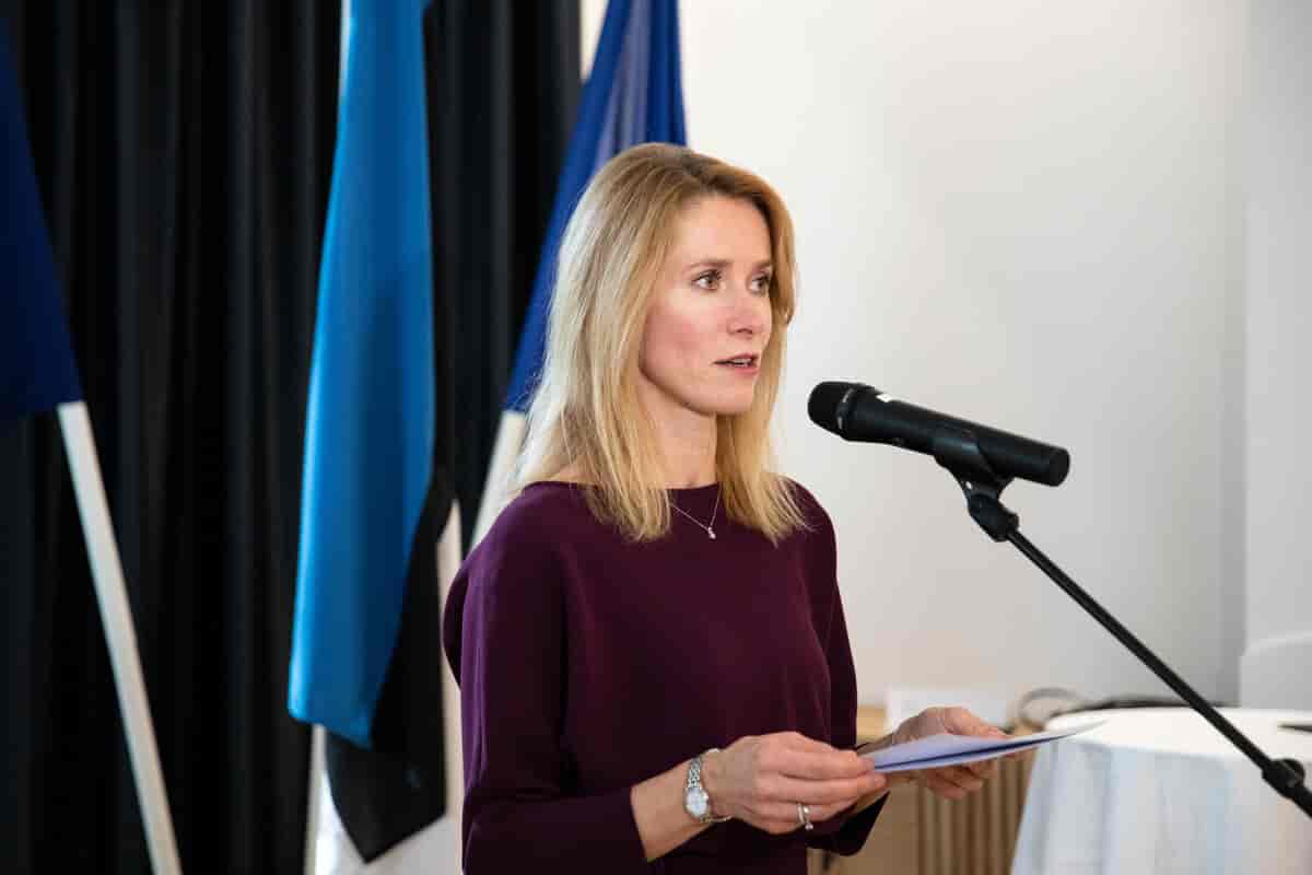 Kaja Kalles møder den finske statsminister Sanna Marin i Helsinki 2021