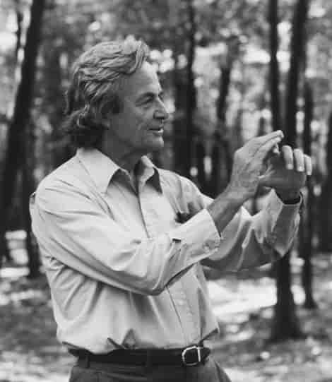 Richard Feynman i 1984 ved Robert Treat Paine Estate, Waltham, Massachusetts