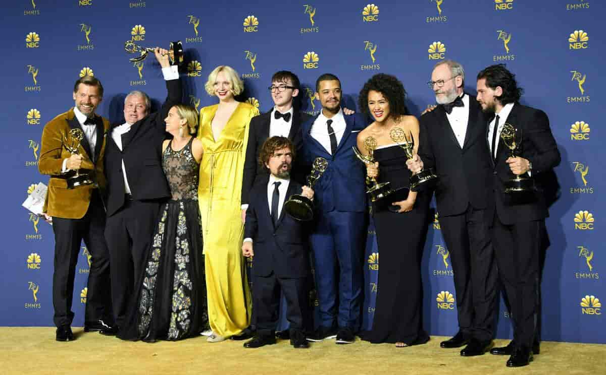Game of Thrones-skuespillere ved Emmy-uddelingen i 2018