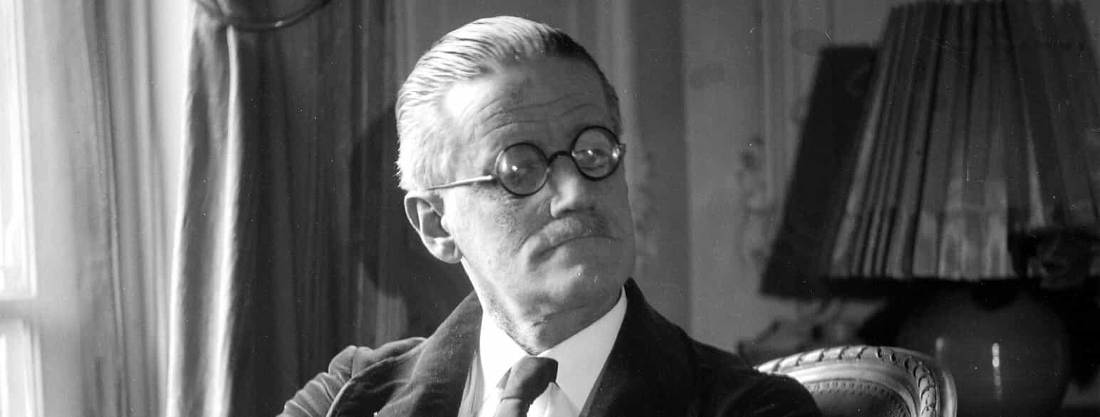 James Joyce fotograferet i 1930