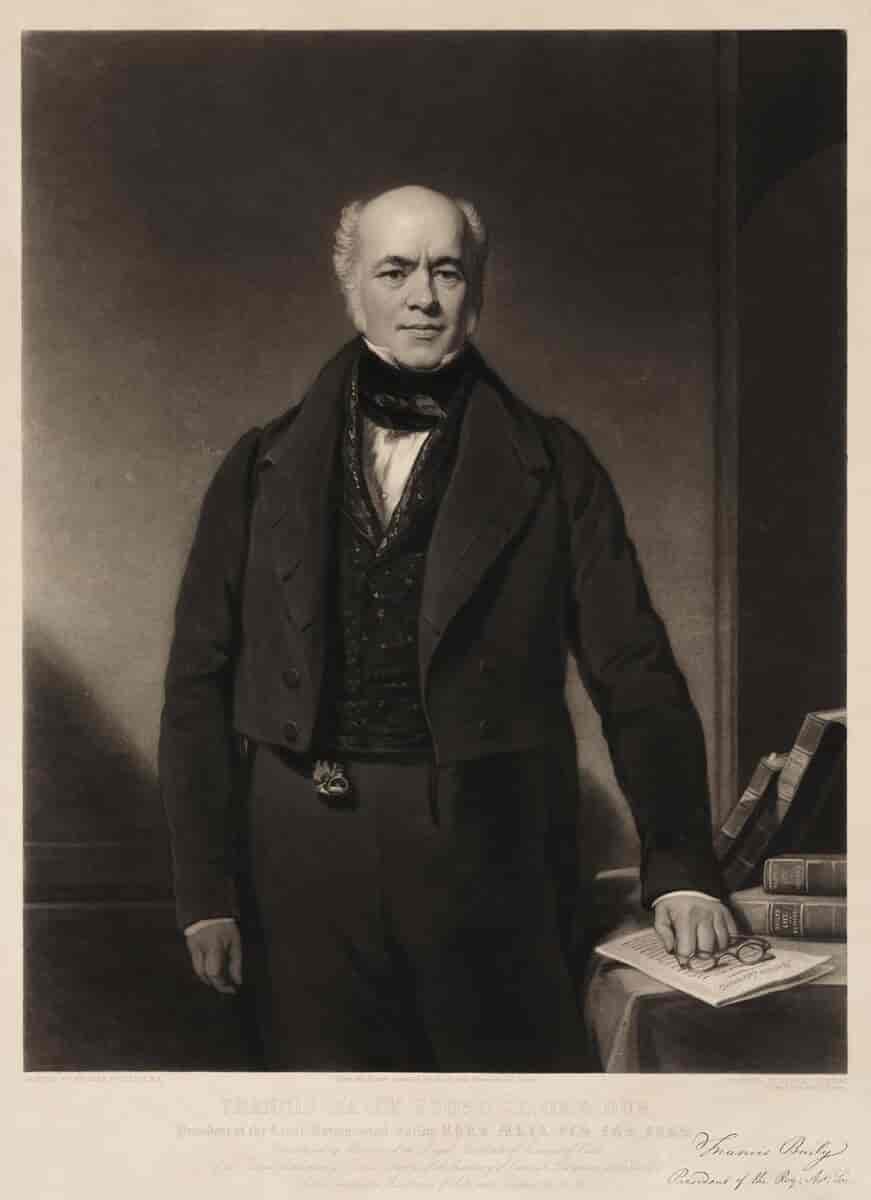 Francis Baily, ca. 1845