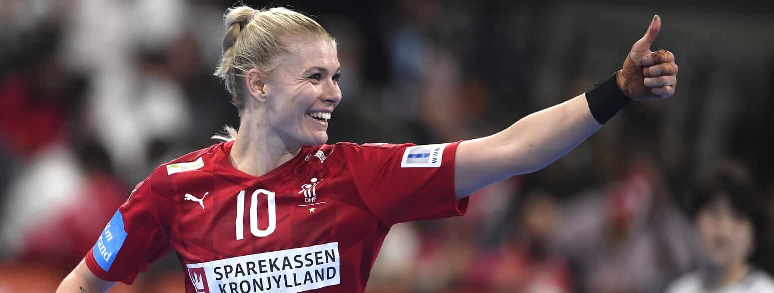 Kathrine Heindahl under VM i 2021
