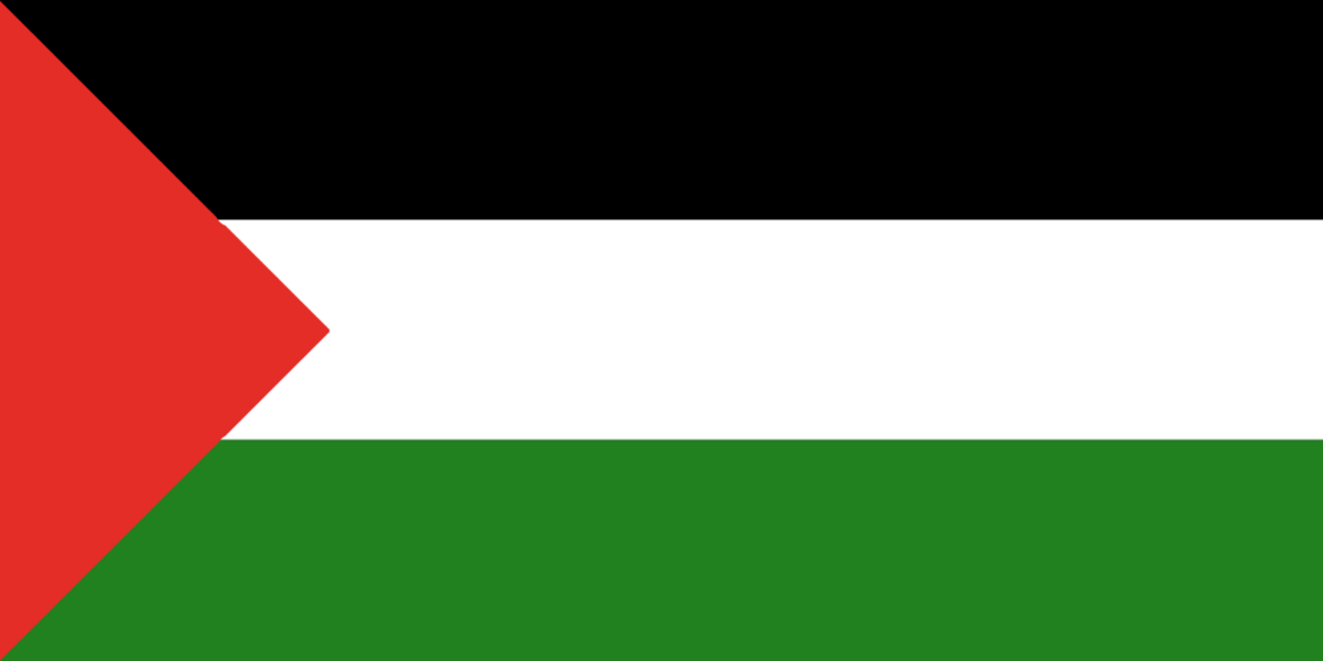 Palæstinas flag.