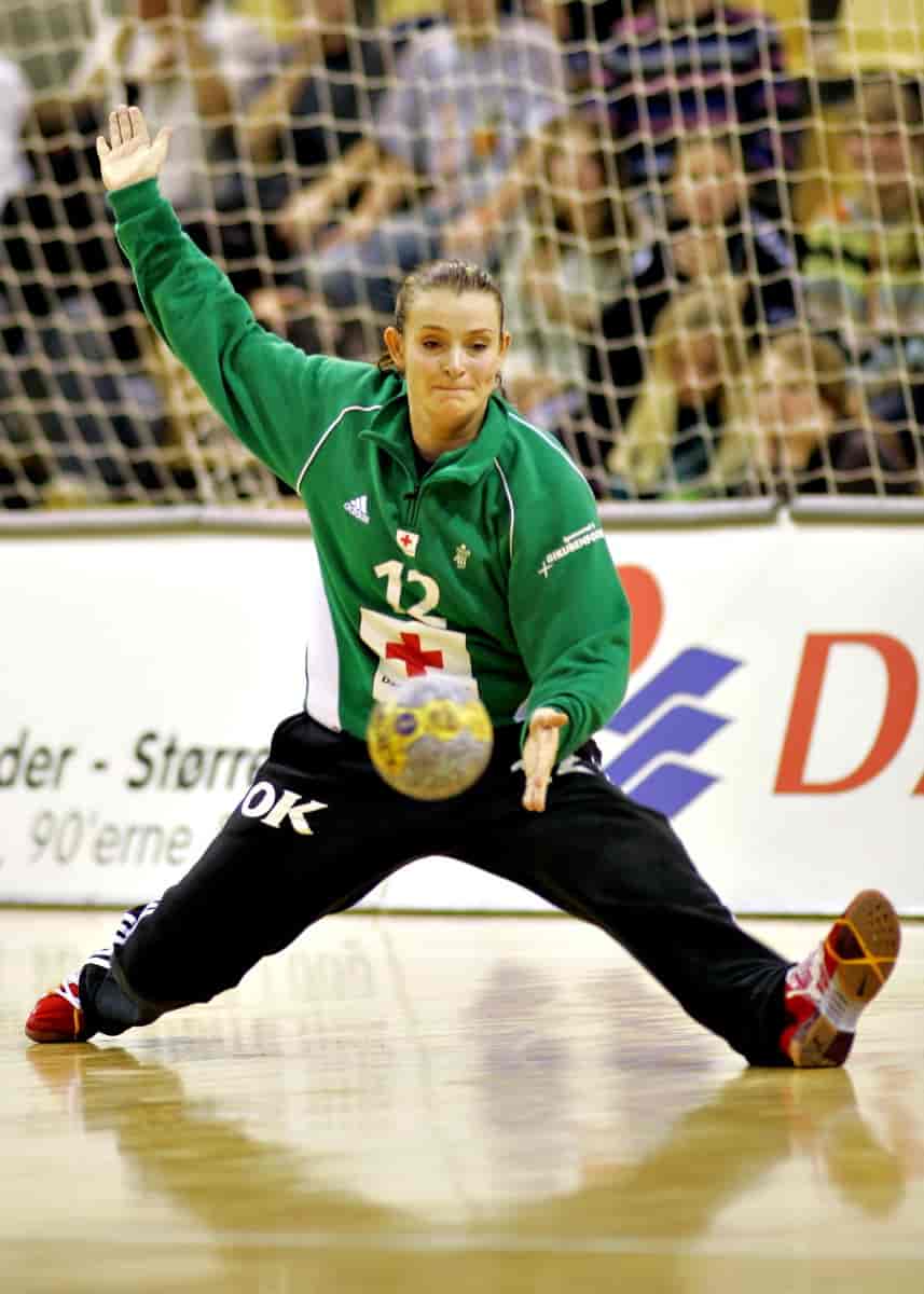 Karin Mortensen ved VM i 2005