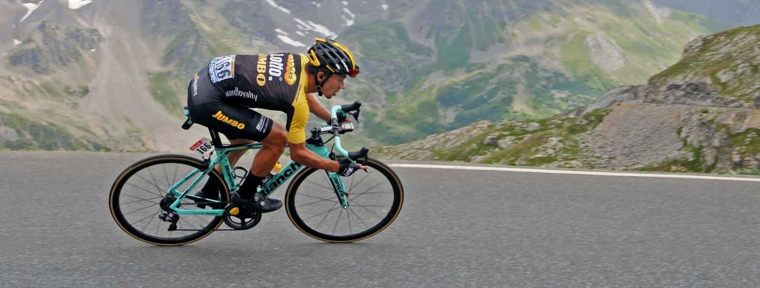 Primož Roglič under Tour de France i 2017