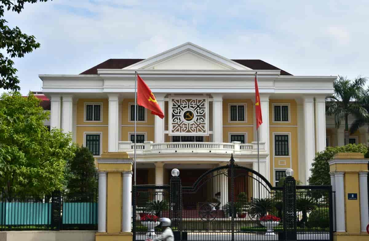 Kommunistpartiets hovedkvarter i Hanoi