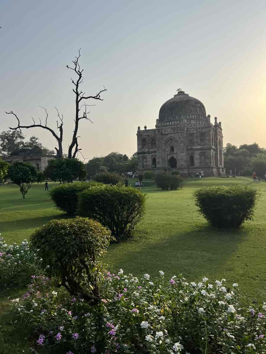 Lodi-garden i Delhi.