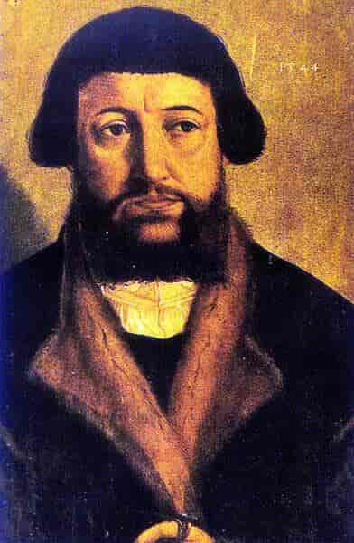 Andreas Osiander malet i 1544