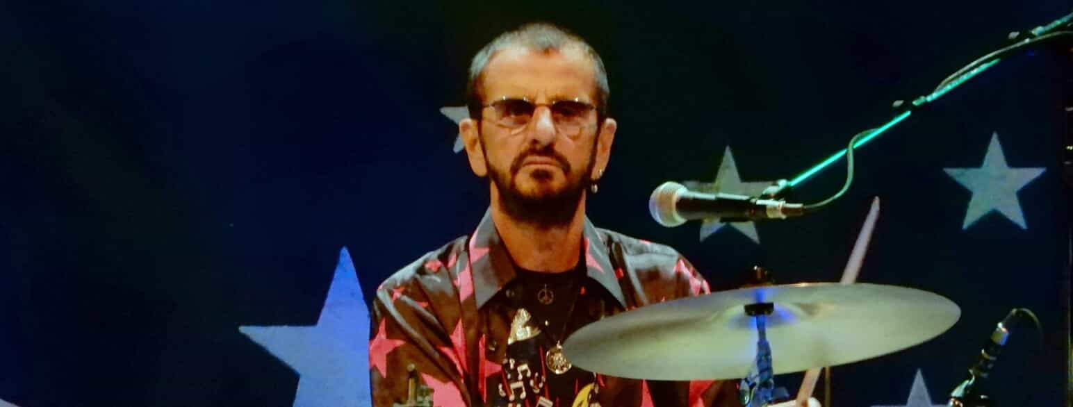 Ringo Starr på scenen i november 2017.