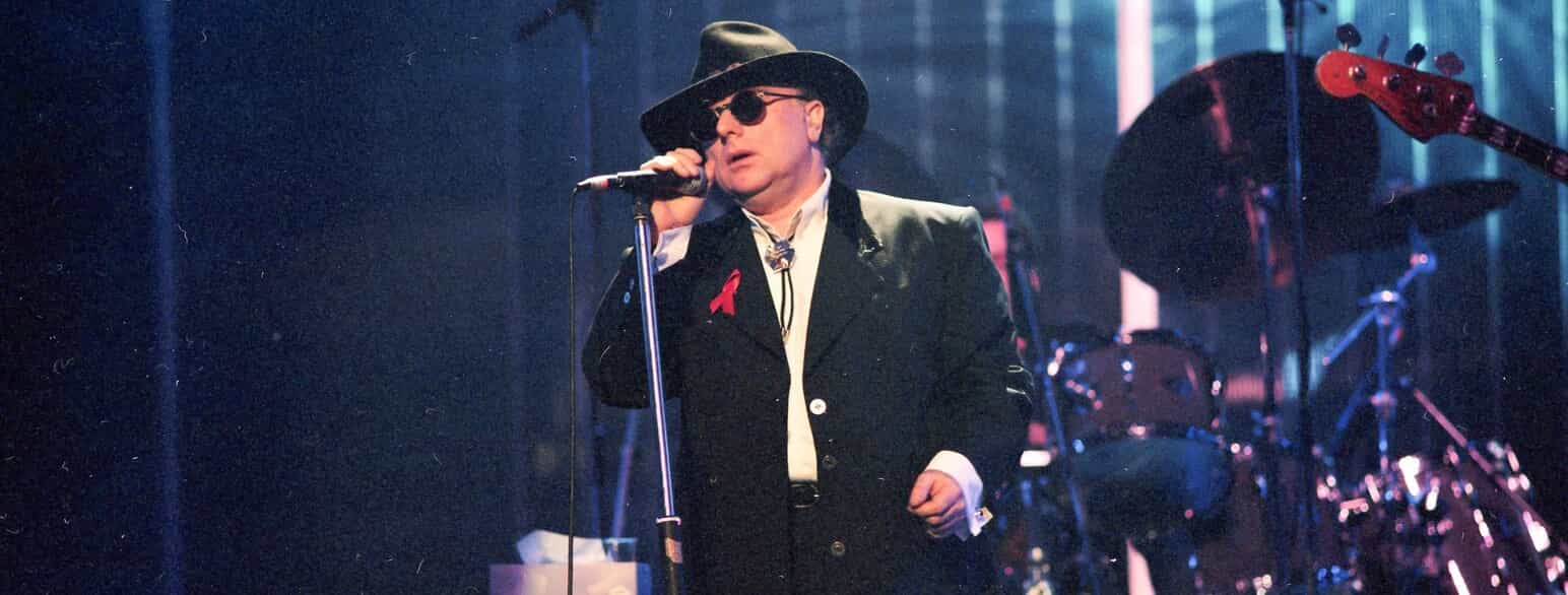 Van Morrison ved en koncert i 1994