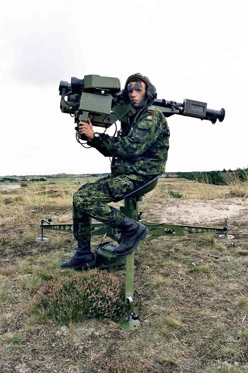 Øvelse i Oksbøl 2002, Soldat med luftværn, Stinger