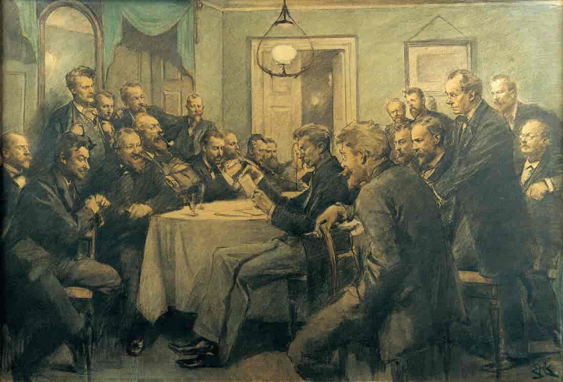 Møde i Bogstaveligheden 1. marts 1882